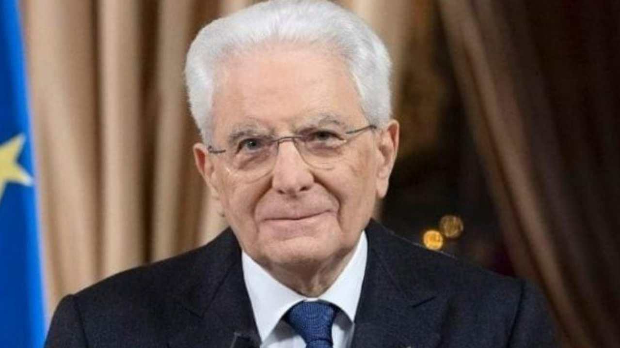 Il Presidente della Repubblica Sergio Mattarella