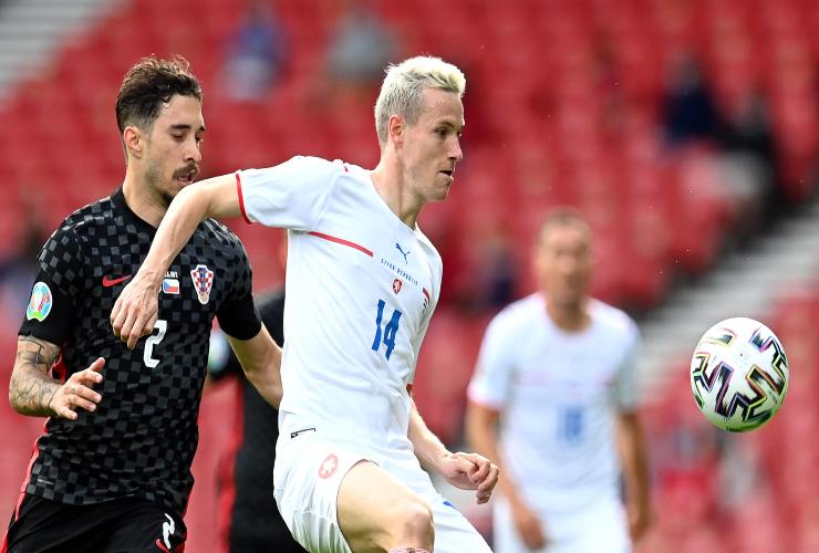 Jakub Jankto sul campo di calcio