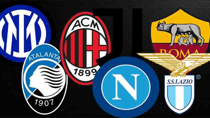 Le squadre italiane in lista