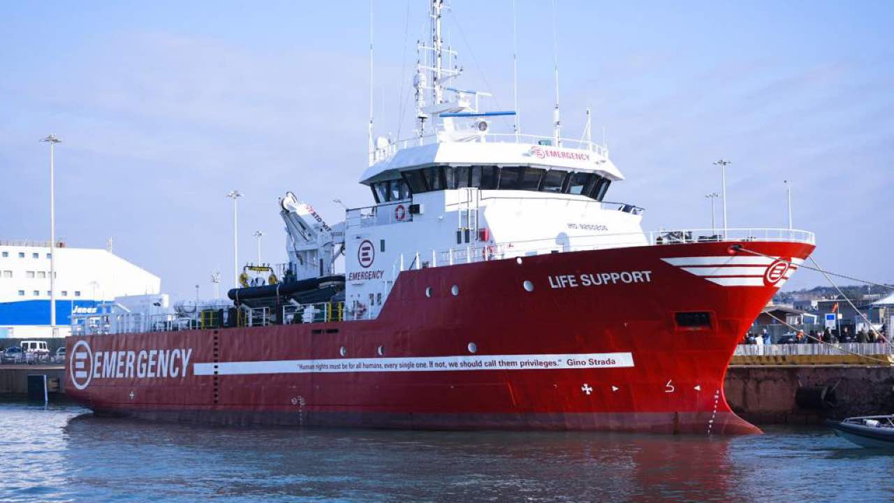 Life Emergency Support al porto di Civitavecchia