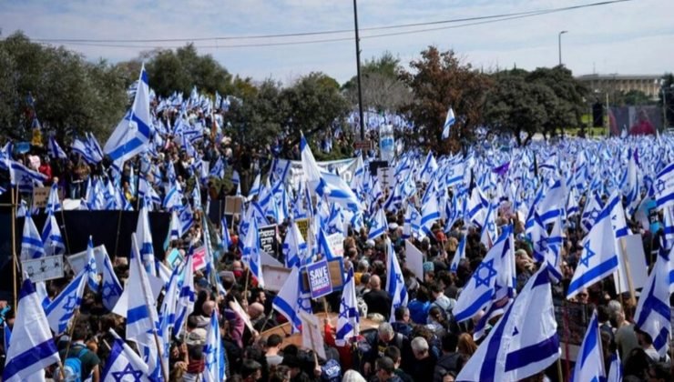 Manifestazioni a Israele contro Netanyahu 