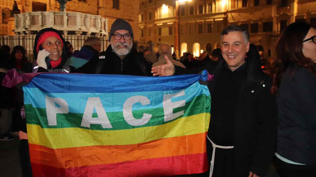 Marcia per la pace con i frati di Assisi