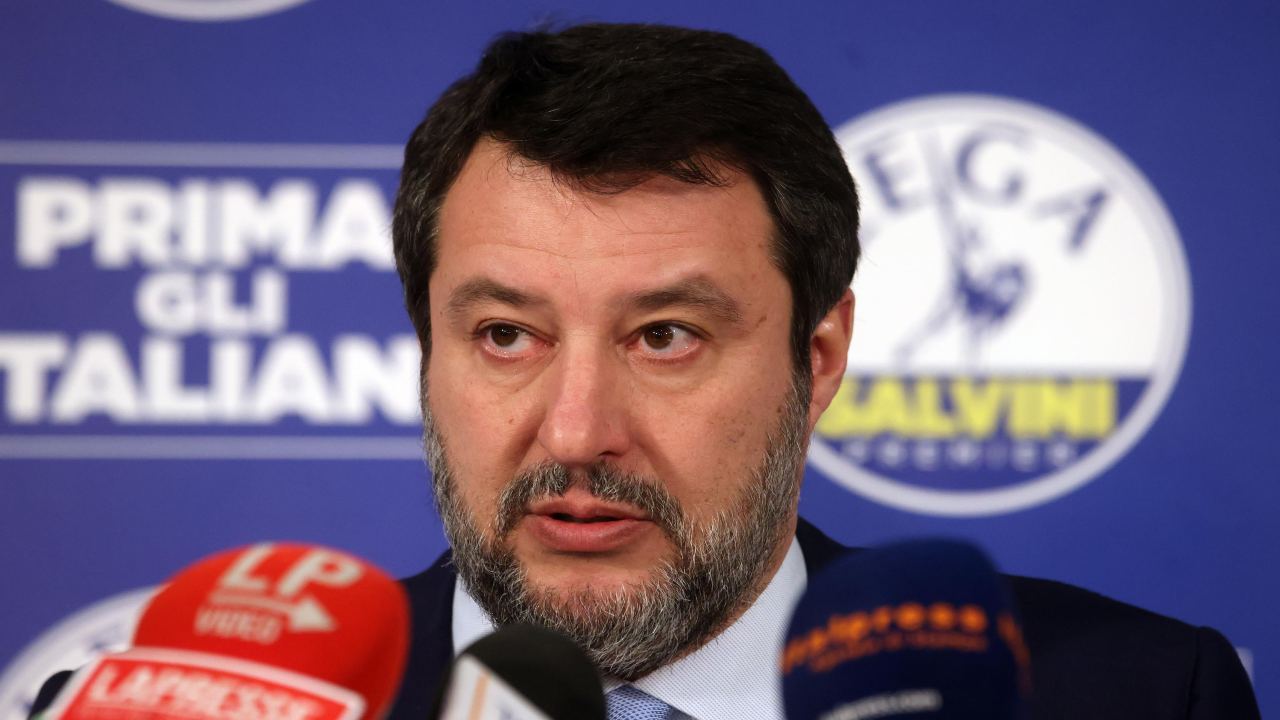 Matteo Salvini, il segretario della Lega