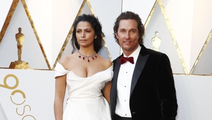 Matthew McConaughey e la moglie Camilla Alves