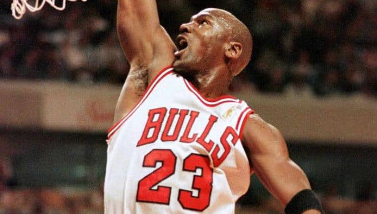 Michael Jordan ai tempi dei Chicago Bulls