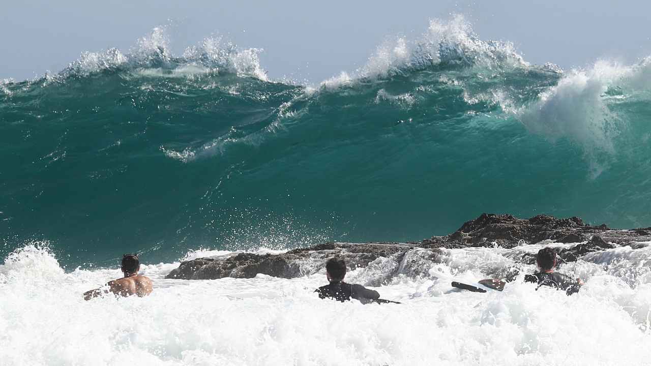 Onde alte in Nuova Zelanda