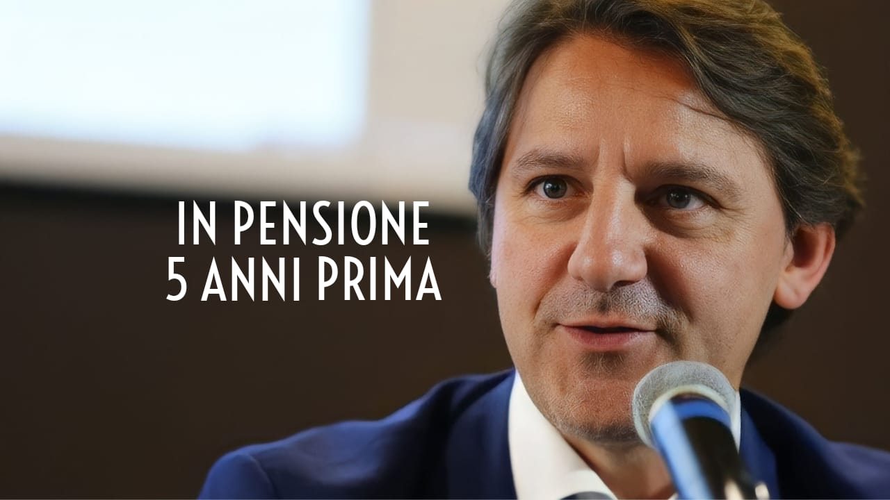 Pensione 5 anni prima