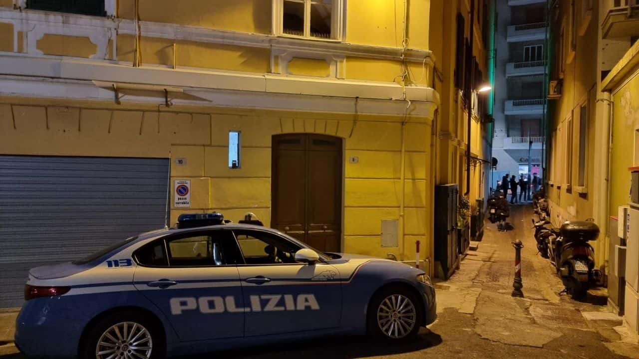 Polizia a Sanremo