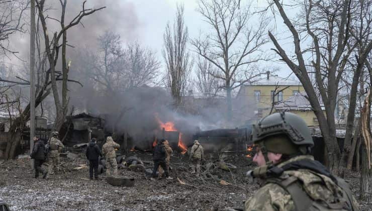 Scenario dell'attacco a Kramatorsk