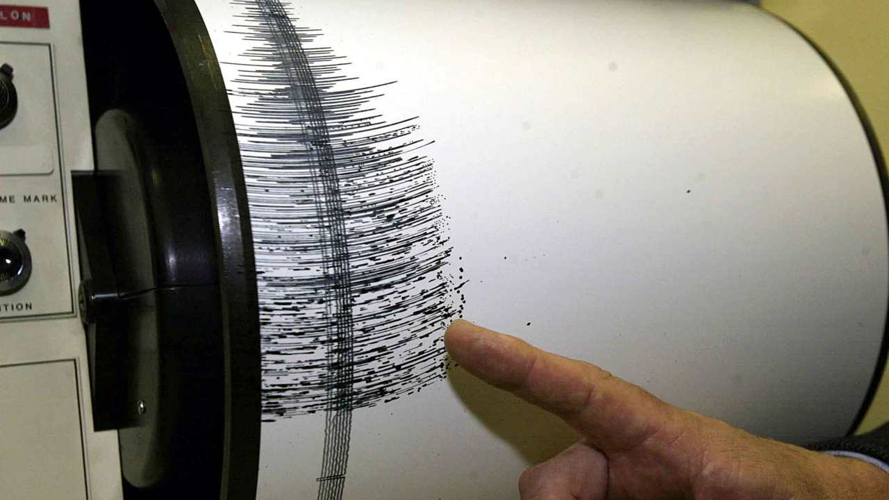 Sismografo registra terremoto