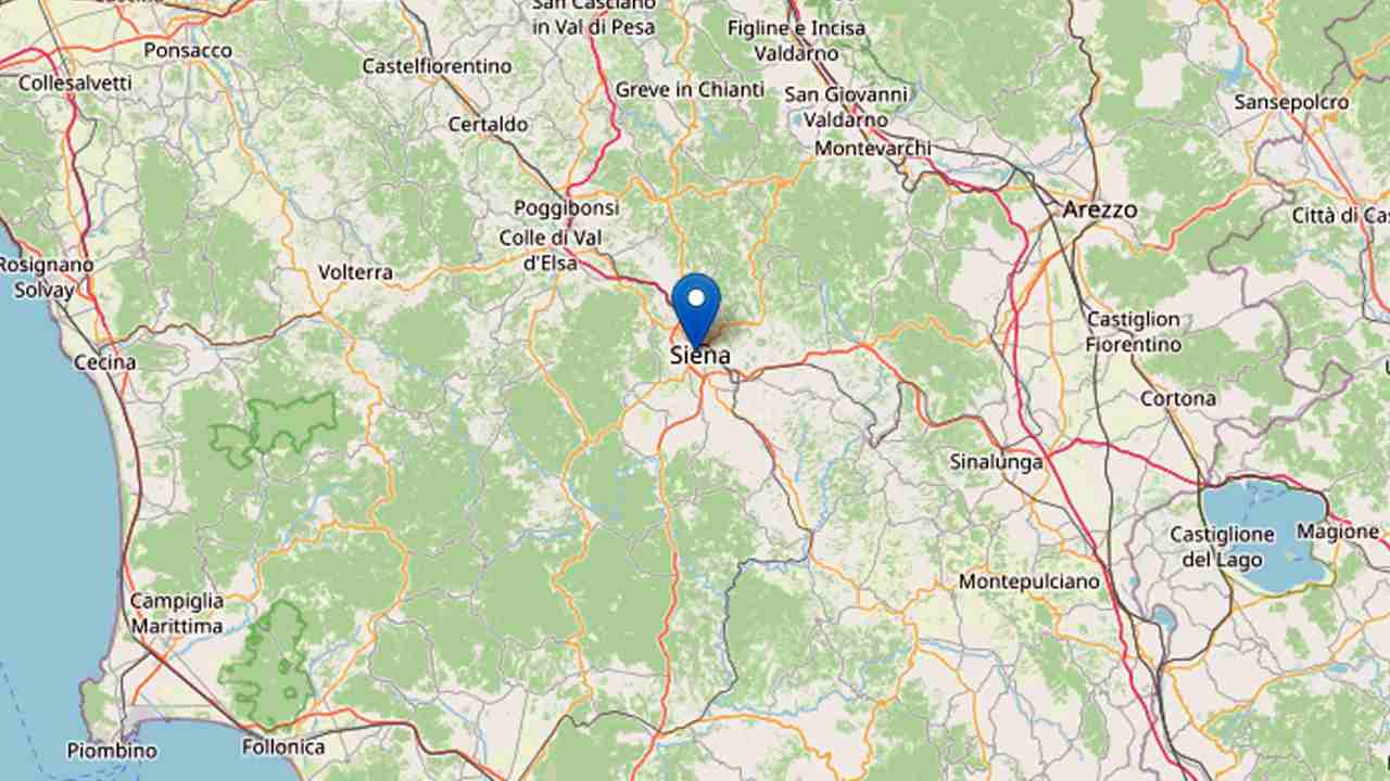 Terremoto a Siena