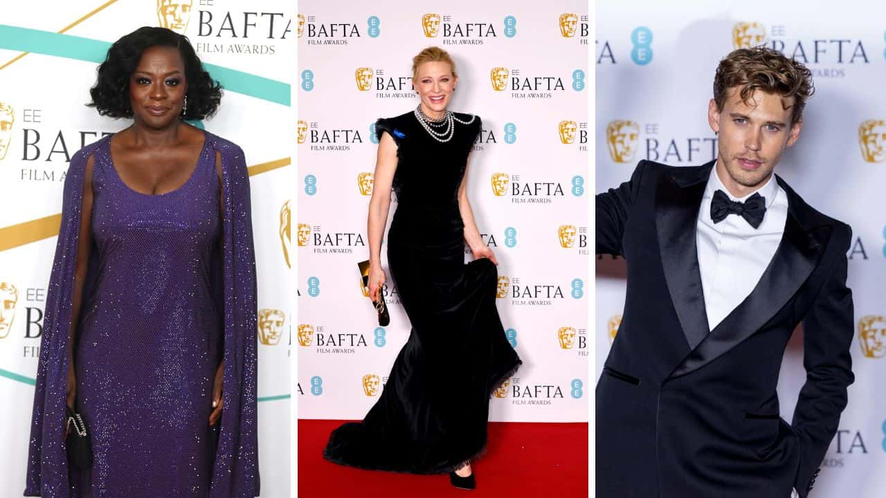 Viola Davis, Cate Blanchett e Austin Butler ai BAFTA 2023