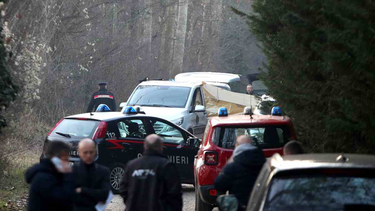 La zona del ritrovamento di Yana Malayko