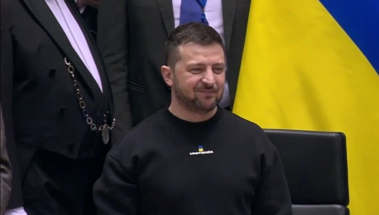 Zelensky all'Europarlamento 