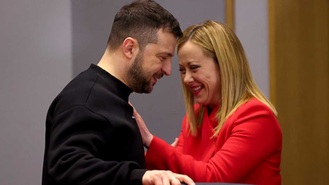 Zelensky e Meloni