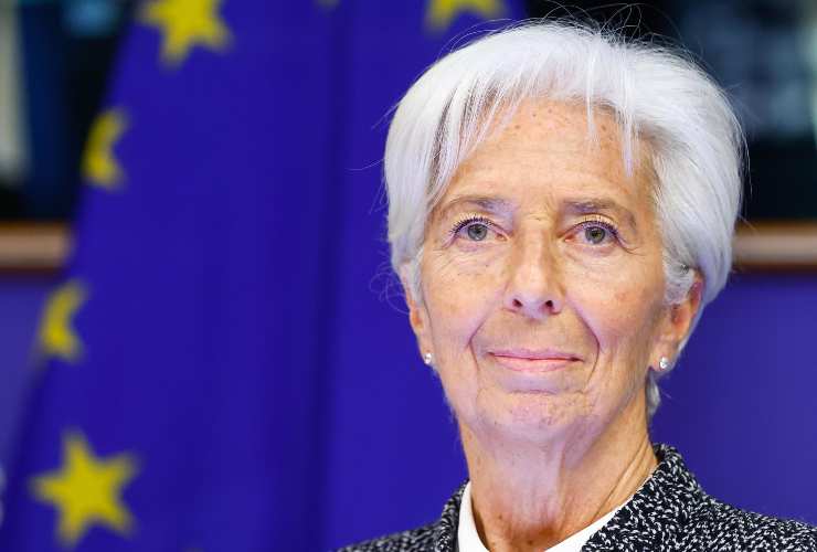 presidente della Banca Centrale Europea, Christine Lagarde