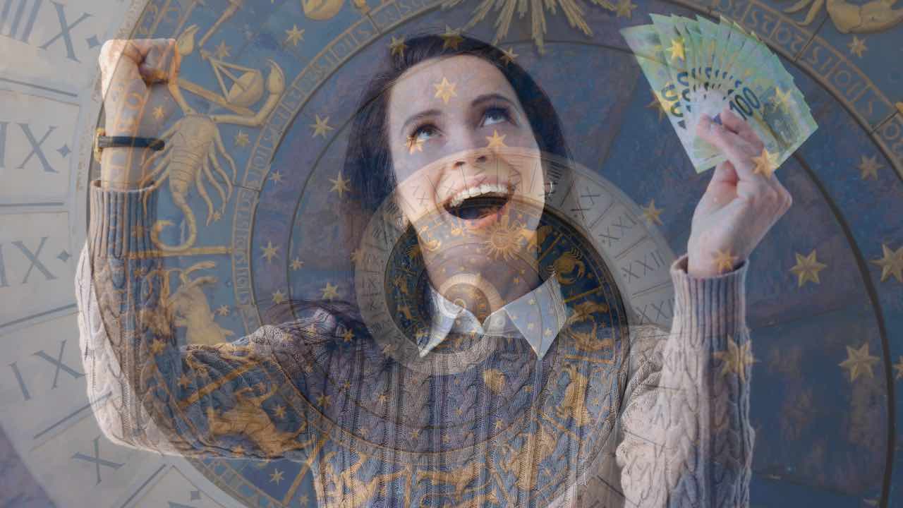 segni ricchi e felici