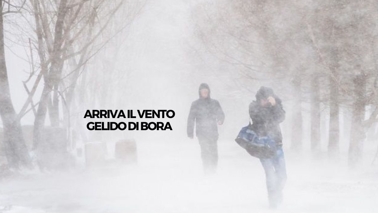 vento gelido di Bora