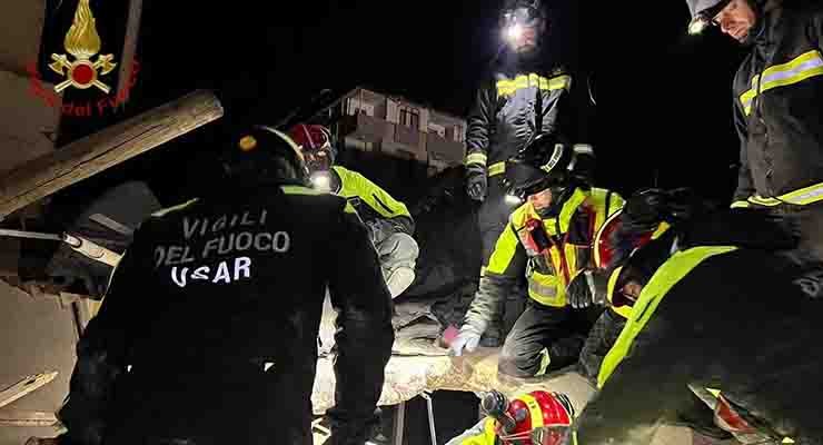 Vigili del fuoco italiani in Turchia