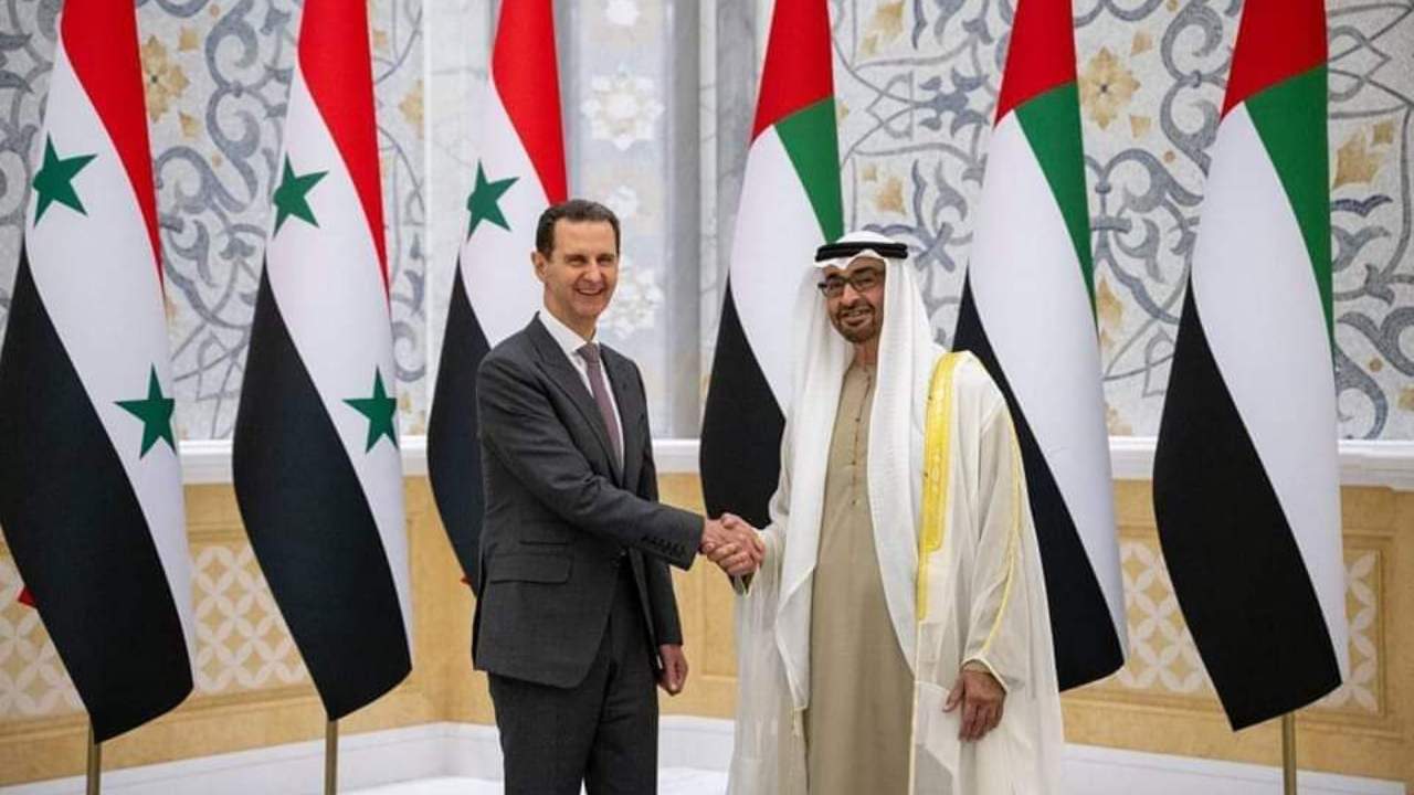 Assad negli Emirati Arabi Uniti 