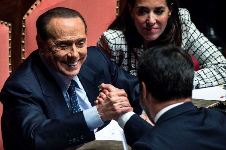Berlusconi Salvini Ronzulli