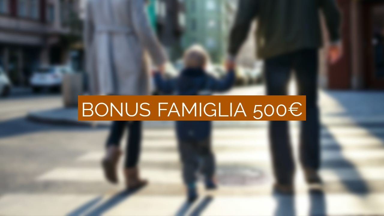 Bonus famiglia 500
