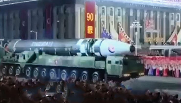 Corea del Nord missile 