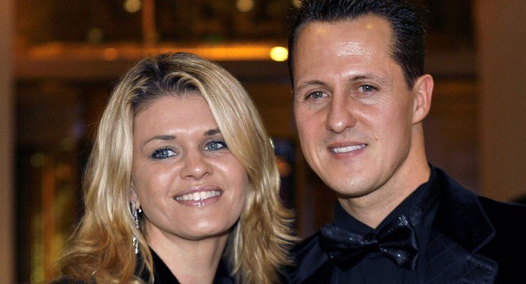 Corinna Schumacher e il marito