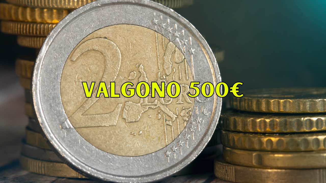 Due euro che valgono 500