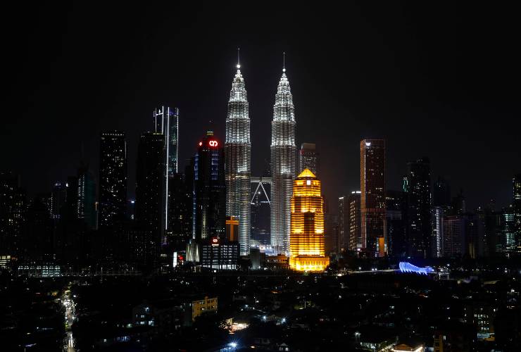 Earth Hour in Kuala Lumpur