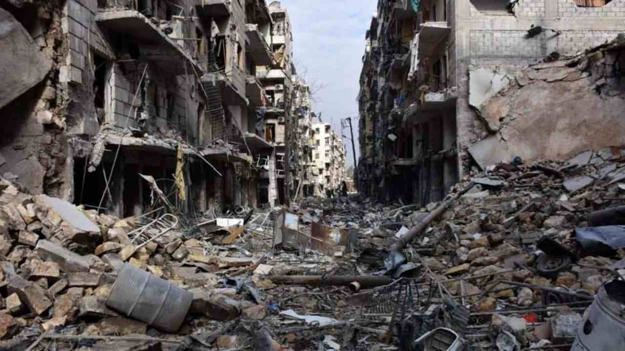 Bombardamento israeliano in Siria 