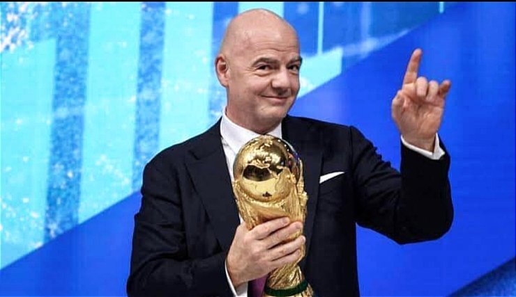 Presidente della FIFA Infantino 