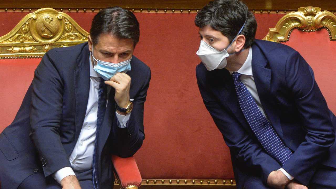 Giuseppe Conte e Roberto Speranza