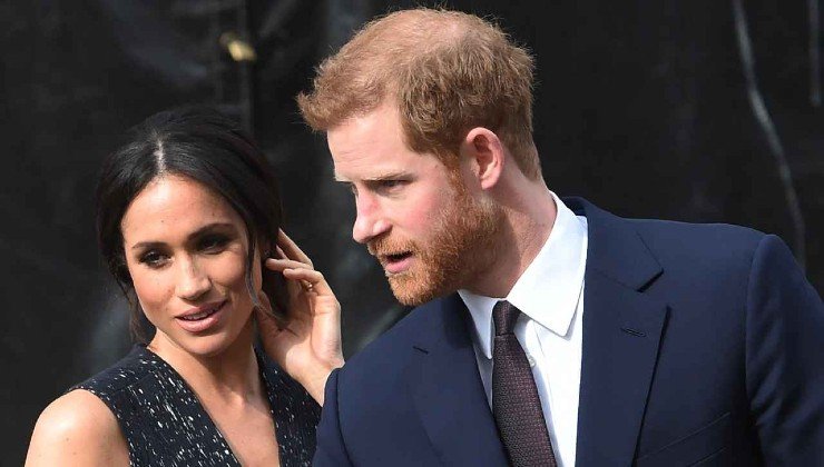 Harry Windsor e Meghan della famiglia reale