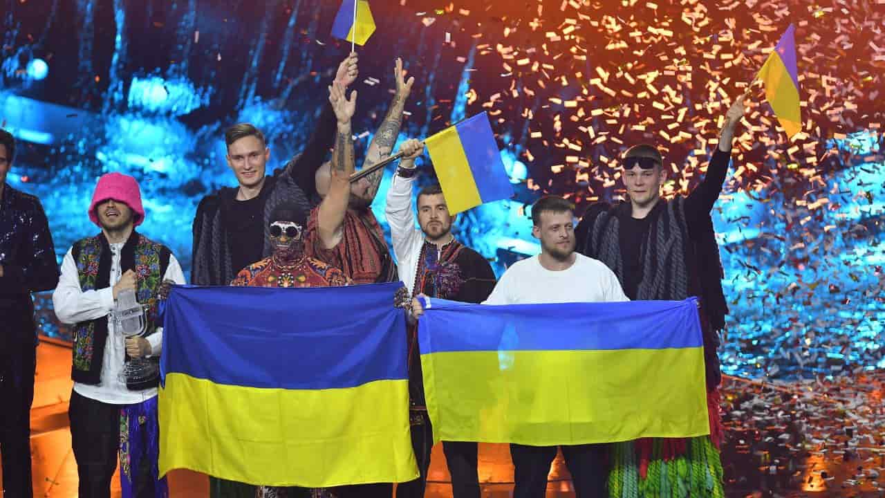 I Kalush Orchestra vincitori dell'Eurovision 2022