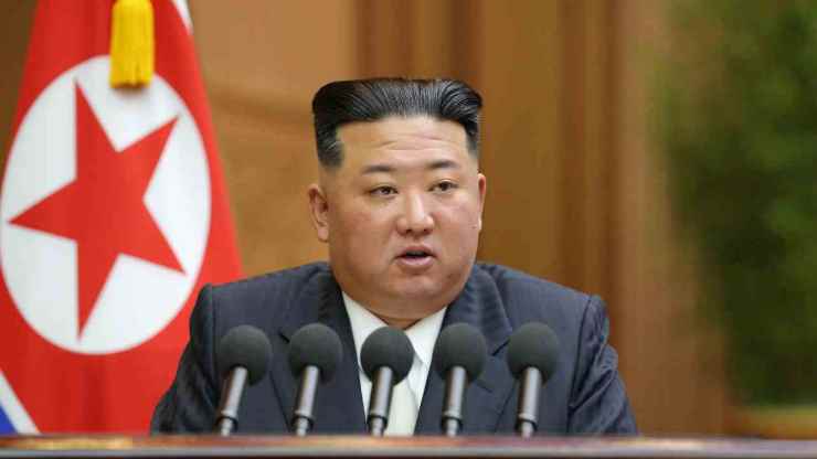 Il leader della Corea del Nord Kim-Jong-un
