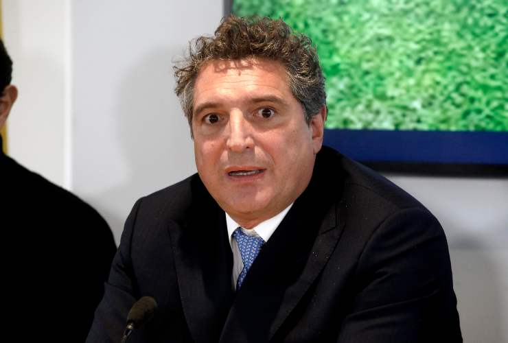 L'Amministratore Delegato della Lega Serie A Luigi De Siervo