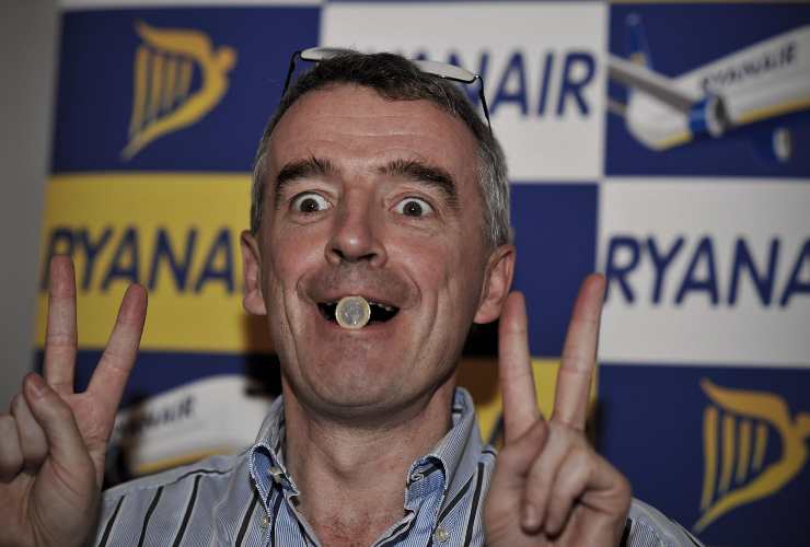 L'amministratore delegato di Ryanair Micheal O'Leary
