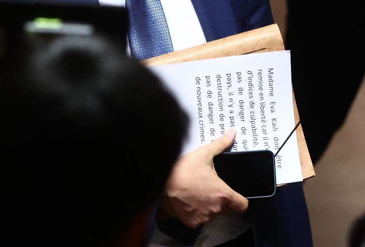 Le indagini sull'inchiesta di Kaili