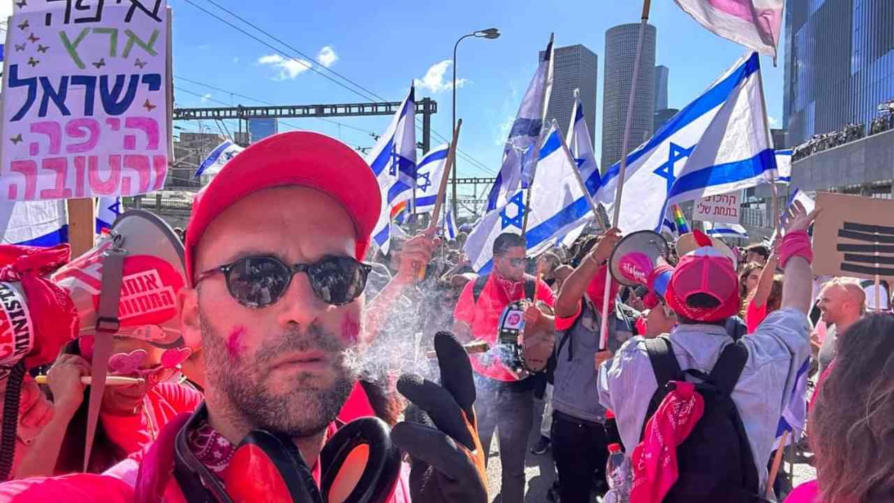Proteste a Tel Aviv in Israele 