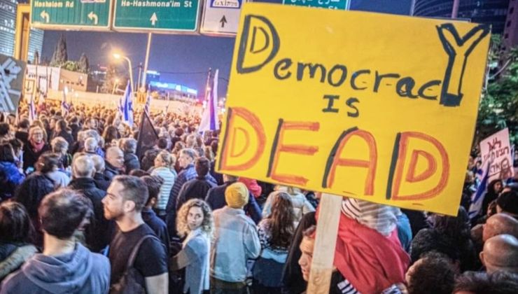 Proteste contro la dittatura a Israele 