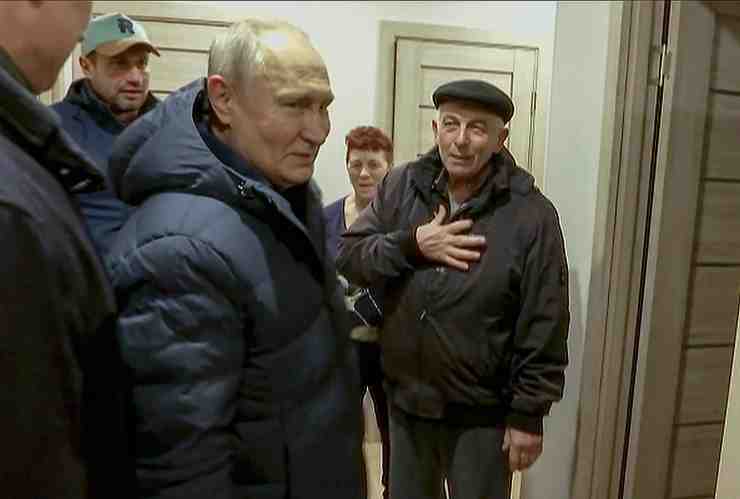 Putin a Mariupol