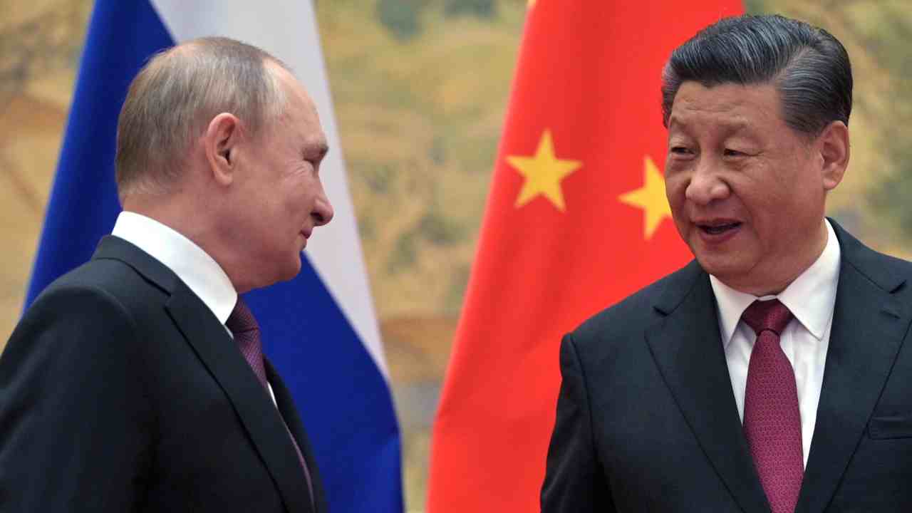 Putin e Xi Jinping nell'incontro di inizio febbraio