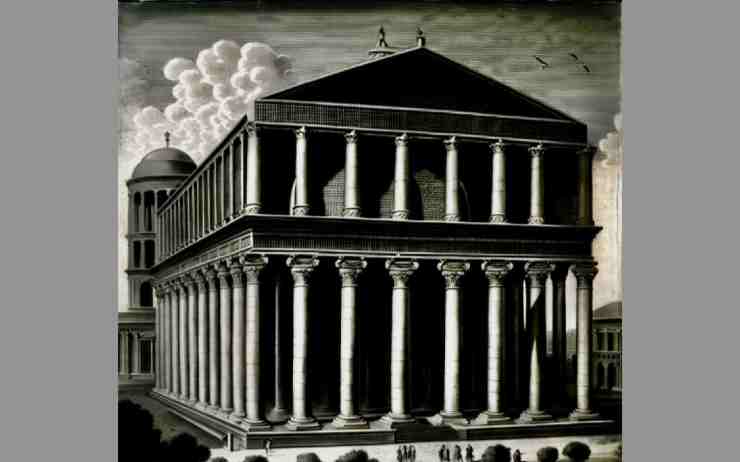 Ricostruzione della Basilica di Vitruvio