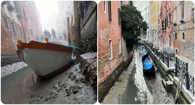 Siccità a Venezia