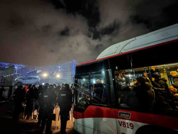 Tifosi tedeschi a Napoli