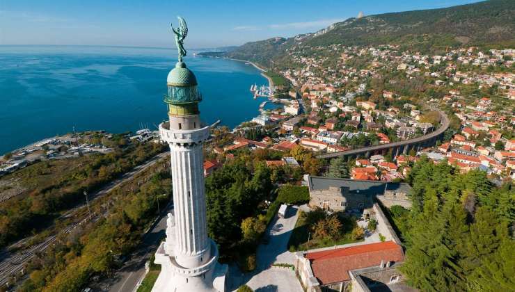 Trieste dall'alto