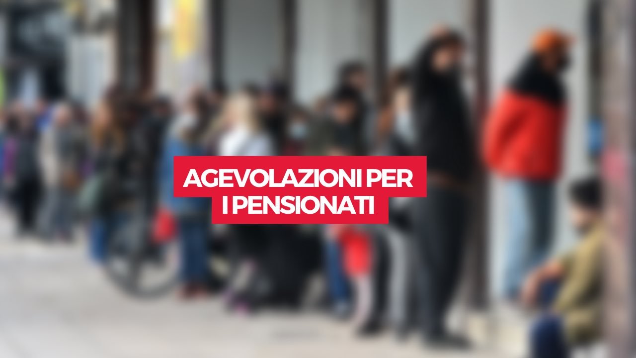 fila di persone