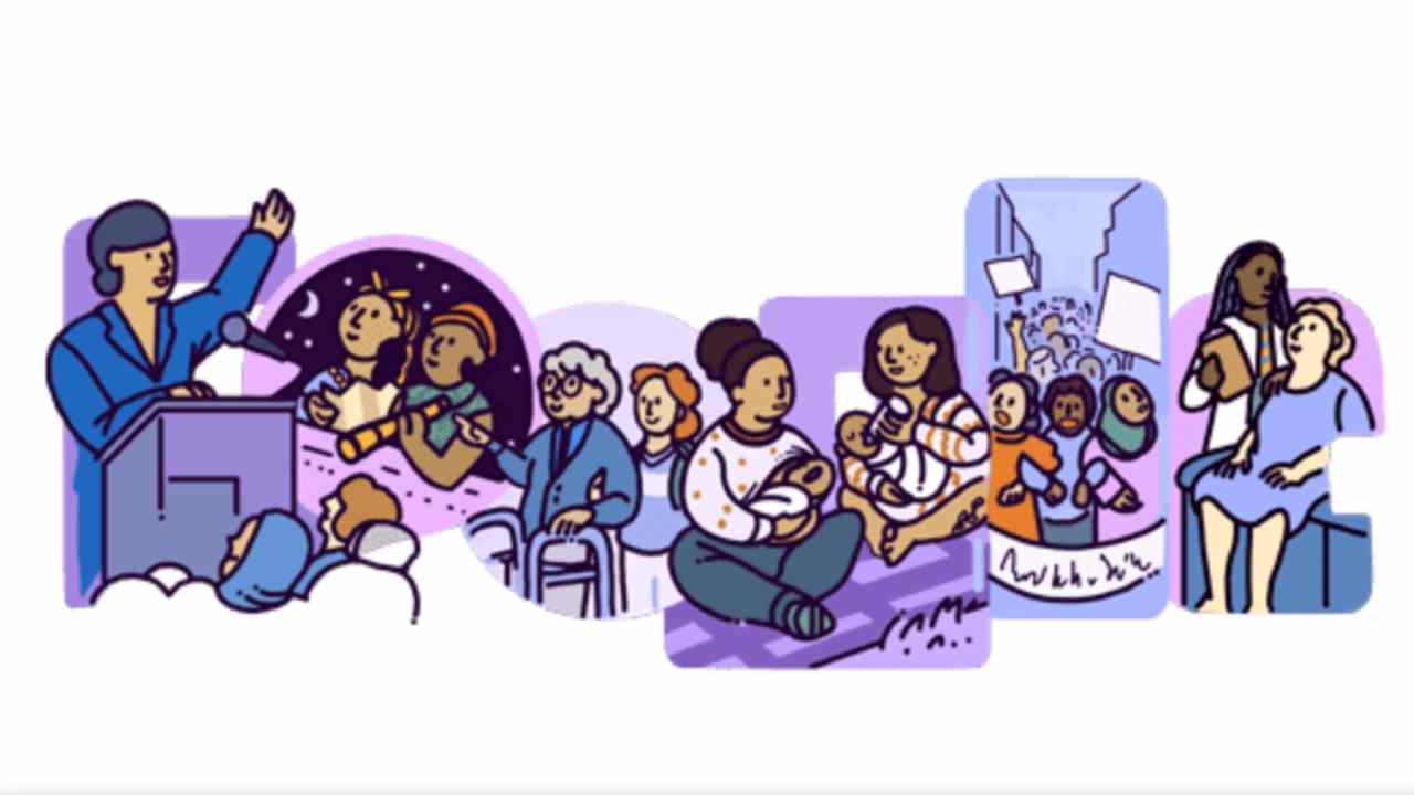 Google Doodle Festa della Donna, 8 marzo 2023