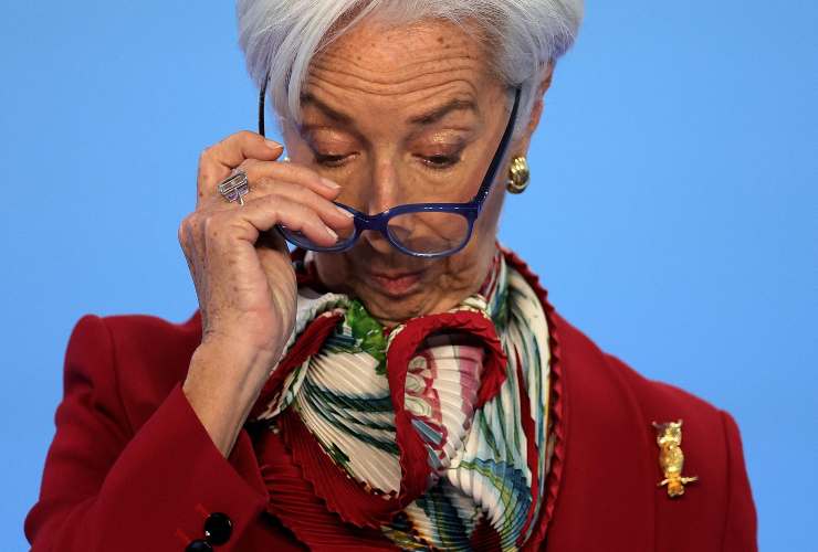 la presidente della Bce, Christine Lagarde